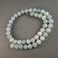 Edle Jade-Perlenkette – Zeitlose Eleganz in sanftem Blau