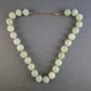 Edle Vintage-Jade-Perlenkette – Sanfte Eleganz in Pastellgrün