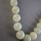 Edle Vintage-Jade-Perlenkette – Sanfte Eleganz in Pastellgrün