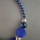 Extravagante Statement-Kette in Blau – Stilvolles Design