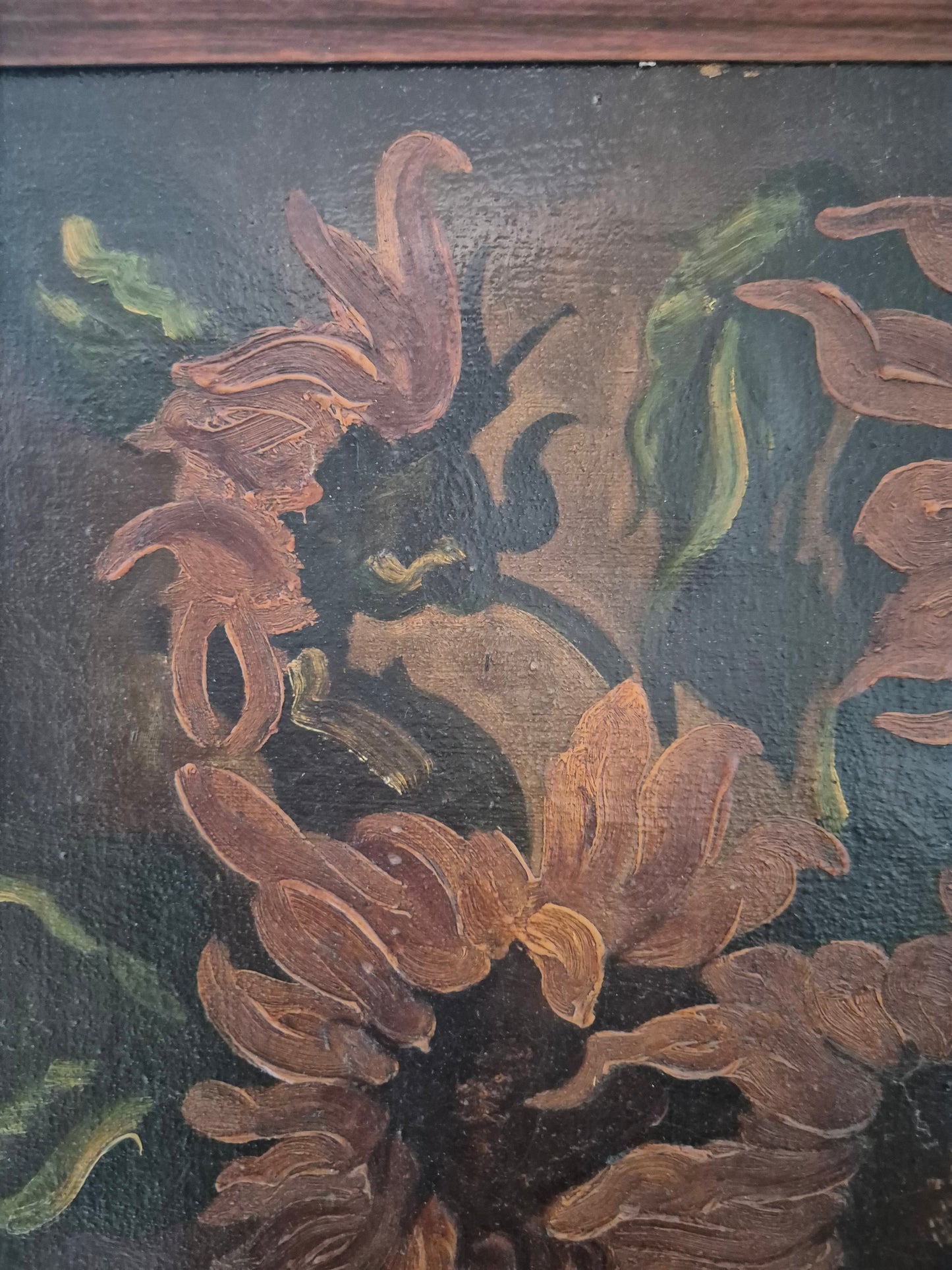 Europäische Malerschule (XIX-XX) Ölgemälde Stillleben Sonnenblumen