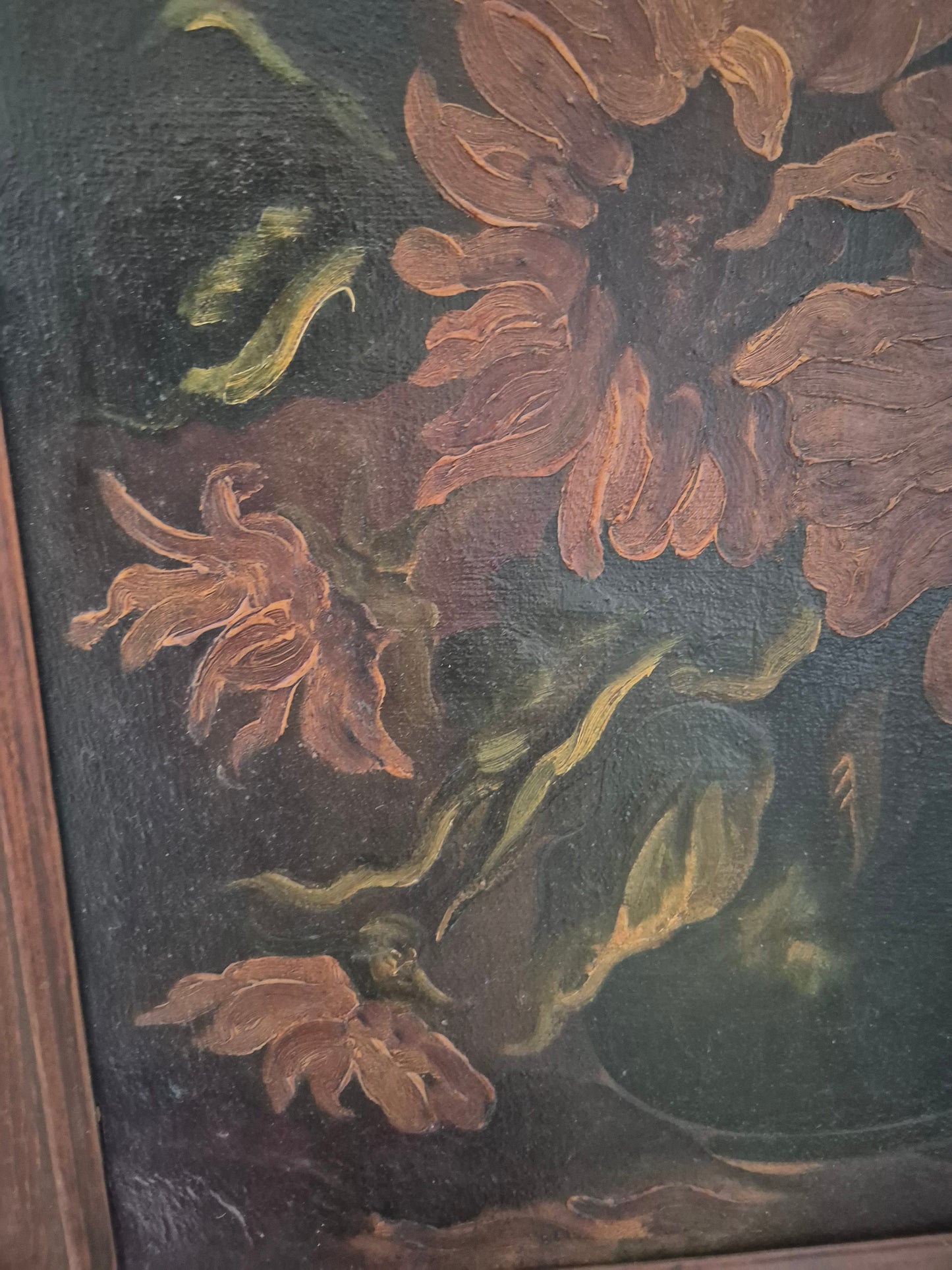 Europäische Malerschule (XIX-XX) Ölgemälde Stillleben Sonnenblumen