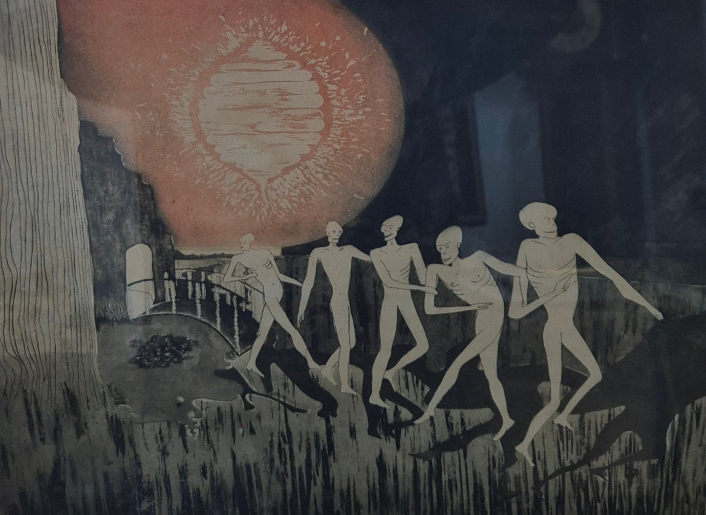 Roeland Eggermont (XX) Aquatinta Handsigniert und Nummeriert 3/25