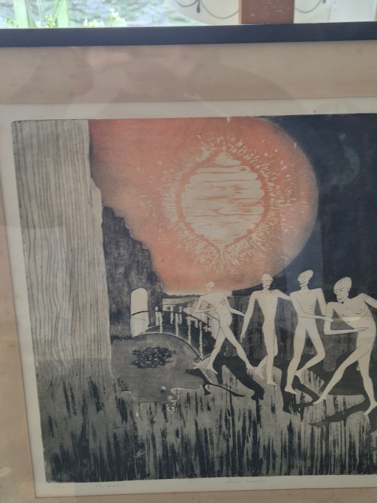 Roeland Eggermont (XX) Aquatinta Handsigniert und Nummeriert 3/25