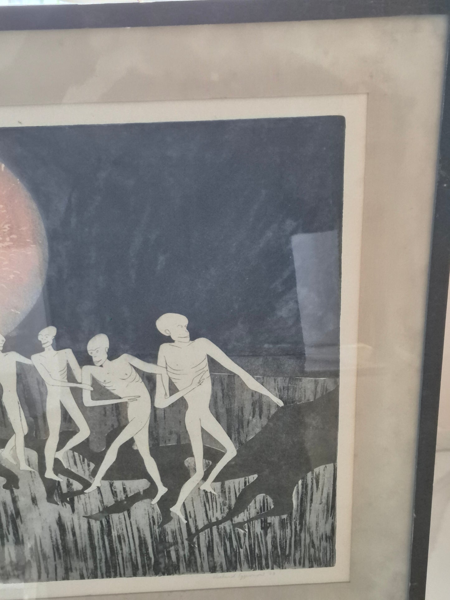 Roeland Eggermont (XX) Aquatinta Handsigniert und Nummeriert 3/25