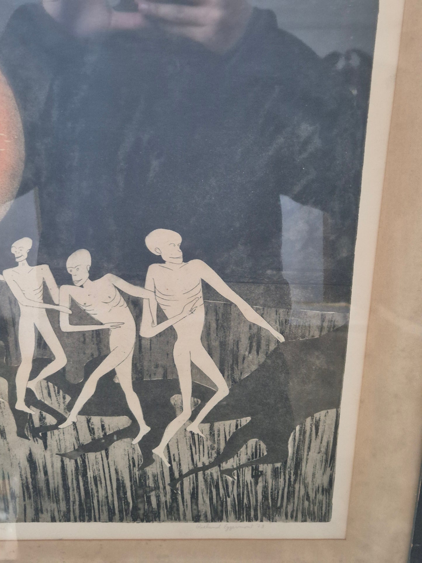 Roeland Eggermont (XX) Aquatinta Handsigniert und Nummeriert 3/25