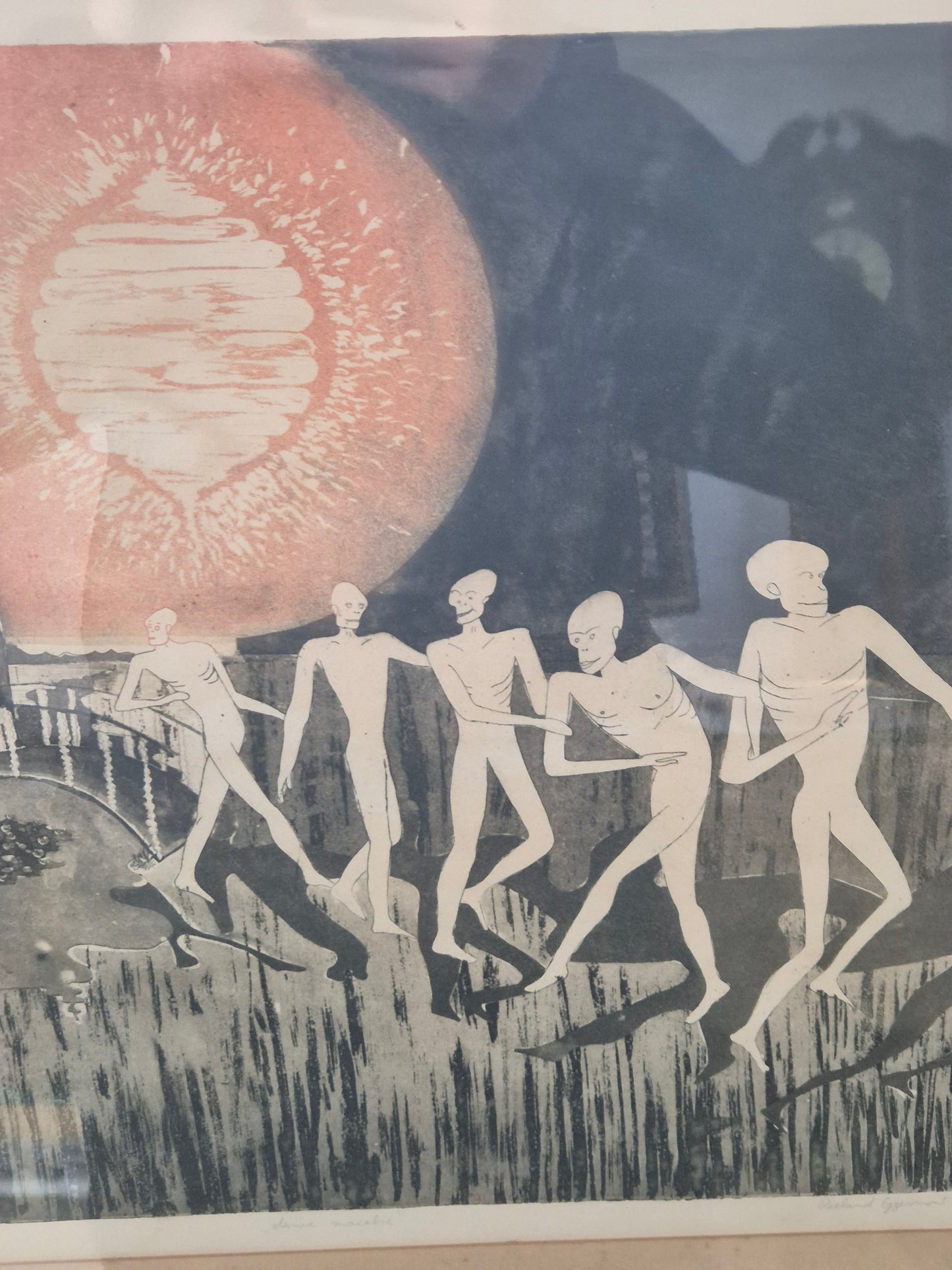 Roeland Eggermont (XX) Aquatinta Handsigniert und Nummeriert 3/25