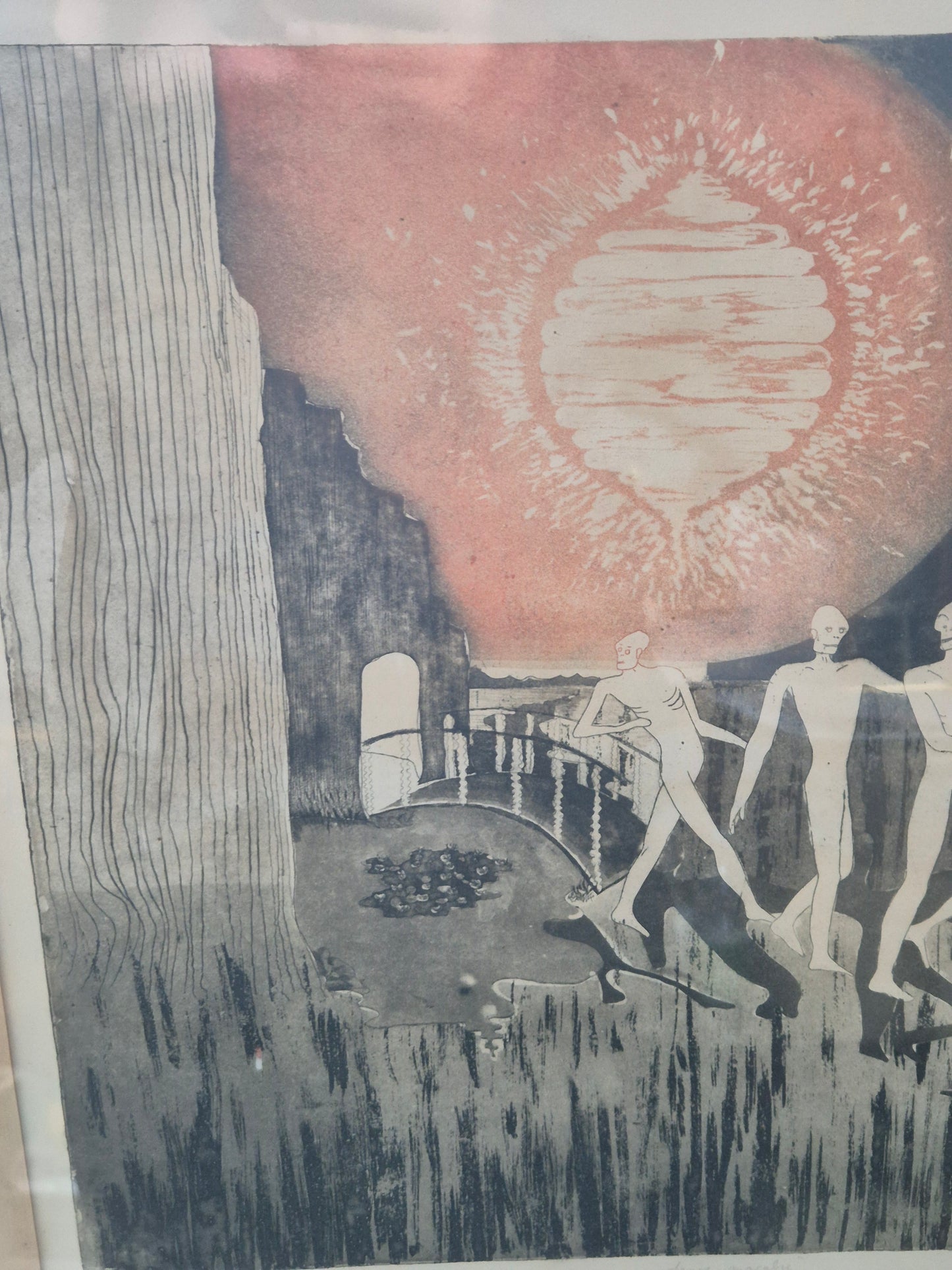 Roeland Eggermont (XX) Aquatinta Handsigniert und Nummeriert 3/25