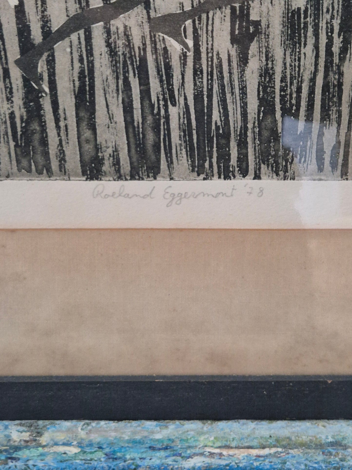 Roeland Eggermont (XX) Aquatinta Handsigniert und Nummeriert 3/25