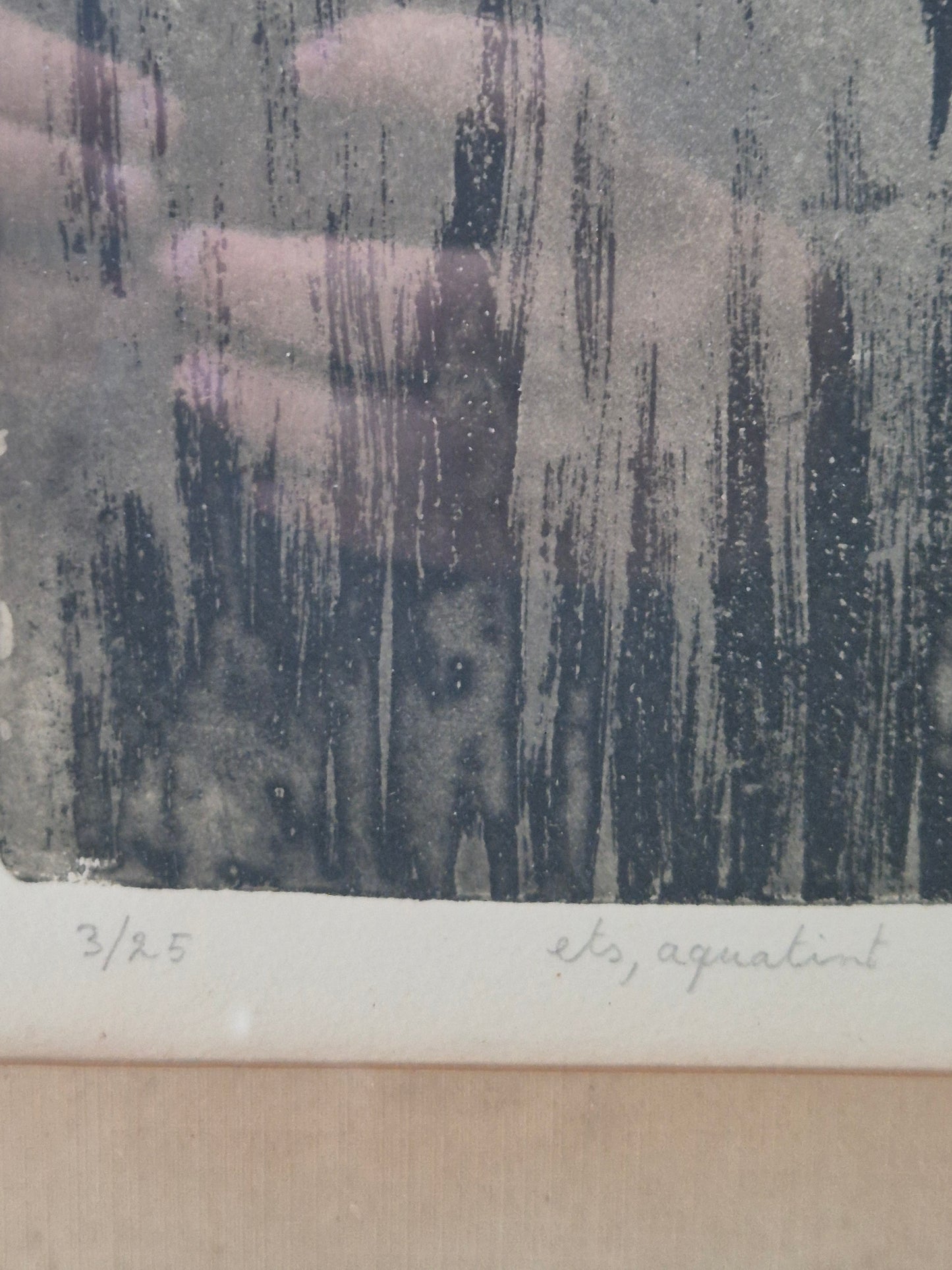 Roeland Eggermont (XX) Aquatinta Handsigniert und Nummeriert 3/25