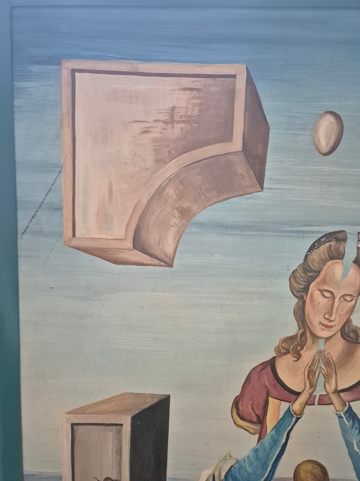 Salvador Dali (1904-1989) After Ölgemälde Surrealismus Madonna