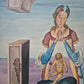 Salvador Dali (1904-1989) After Ölgemälde Surrealismus Madonna