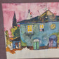Aquarell Gemälde Modern Naive Malerei Handsigniert P. Mauhaus 1976