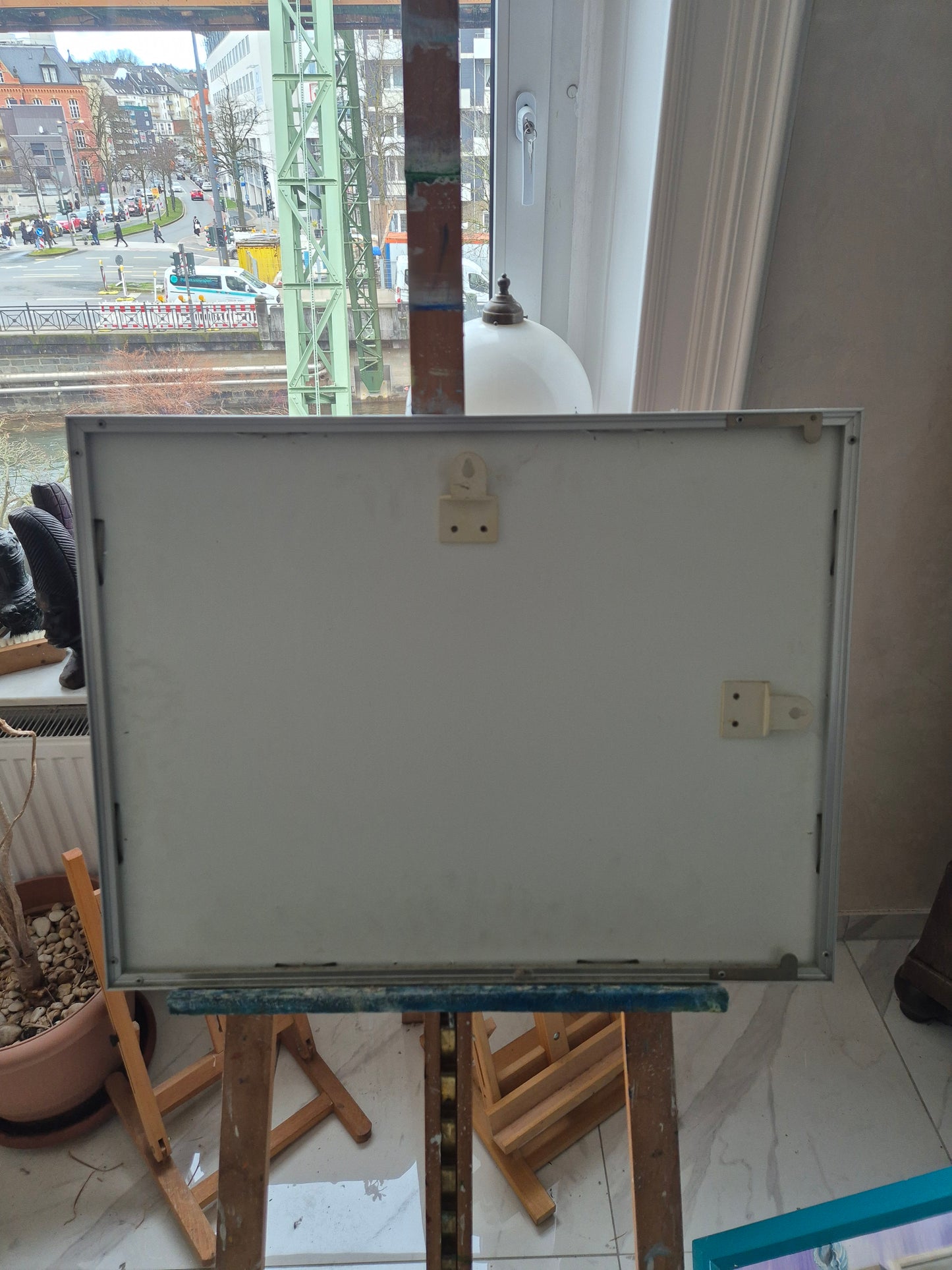 Aquarell Gemälde Modern Naive Malerei Handsigniert P. Mauhaus 1976