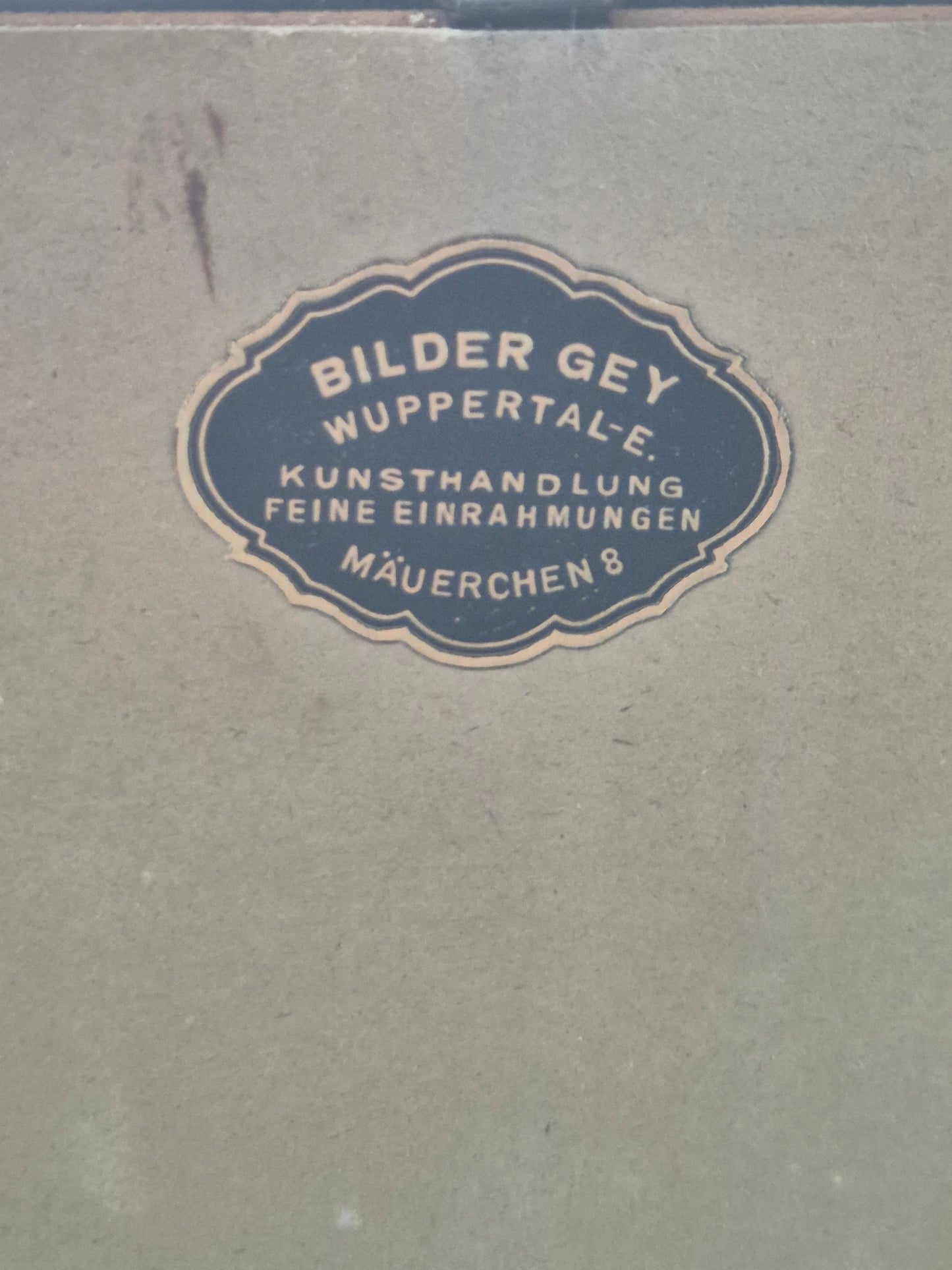 Schloss Dätzingen Druckgrafik Lithographie Landschaftsidylle Gerahmt