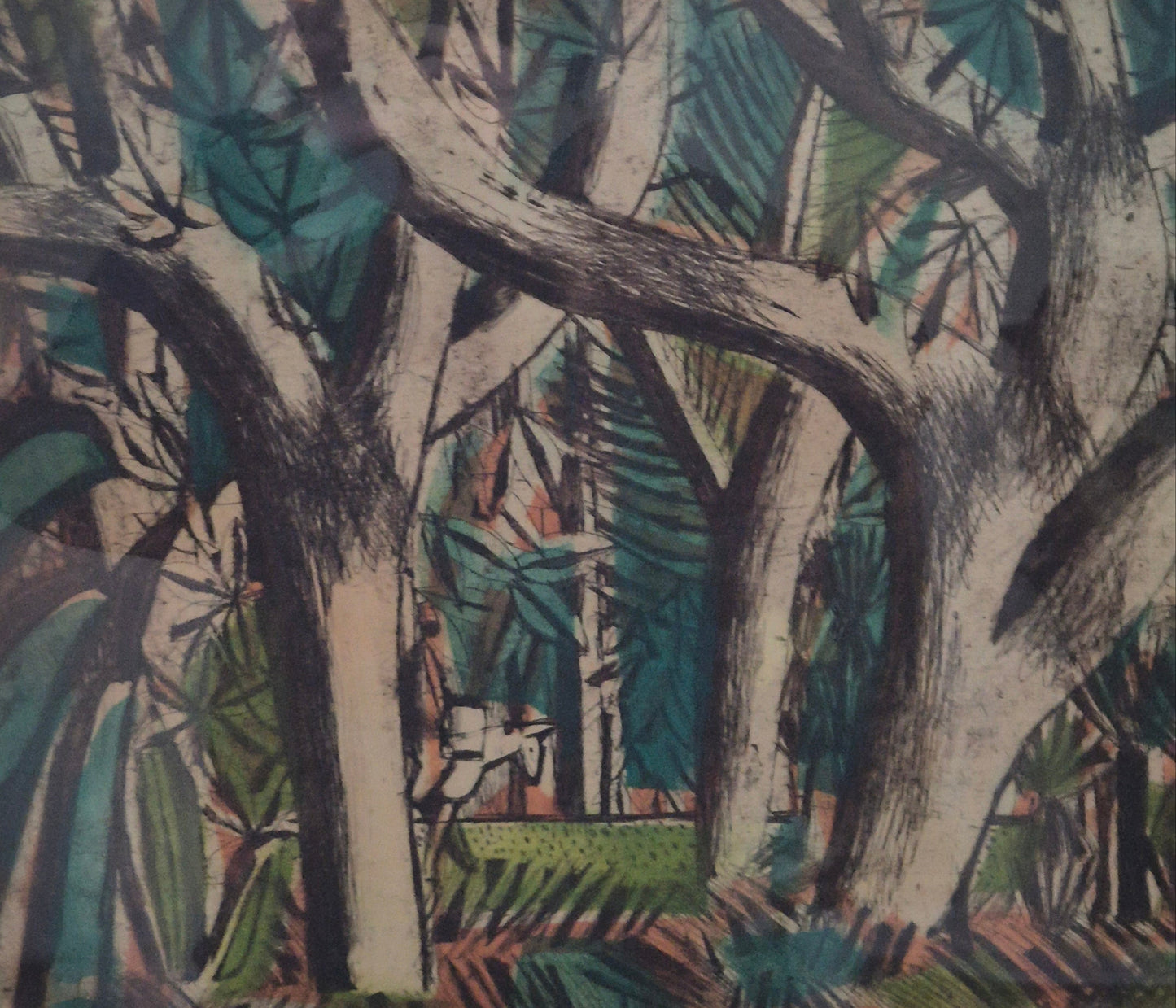 Albert Janesch (1889-1973) Farblithographie Handsigniert und Nummeriert