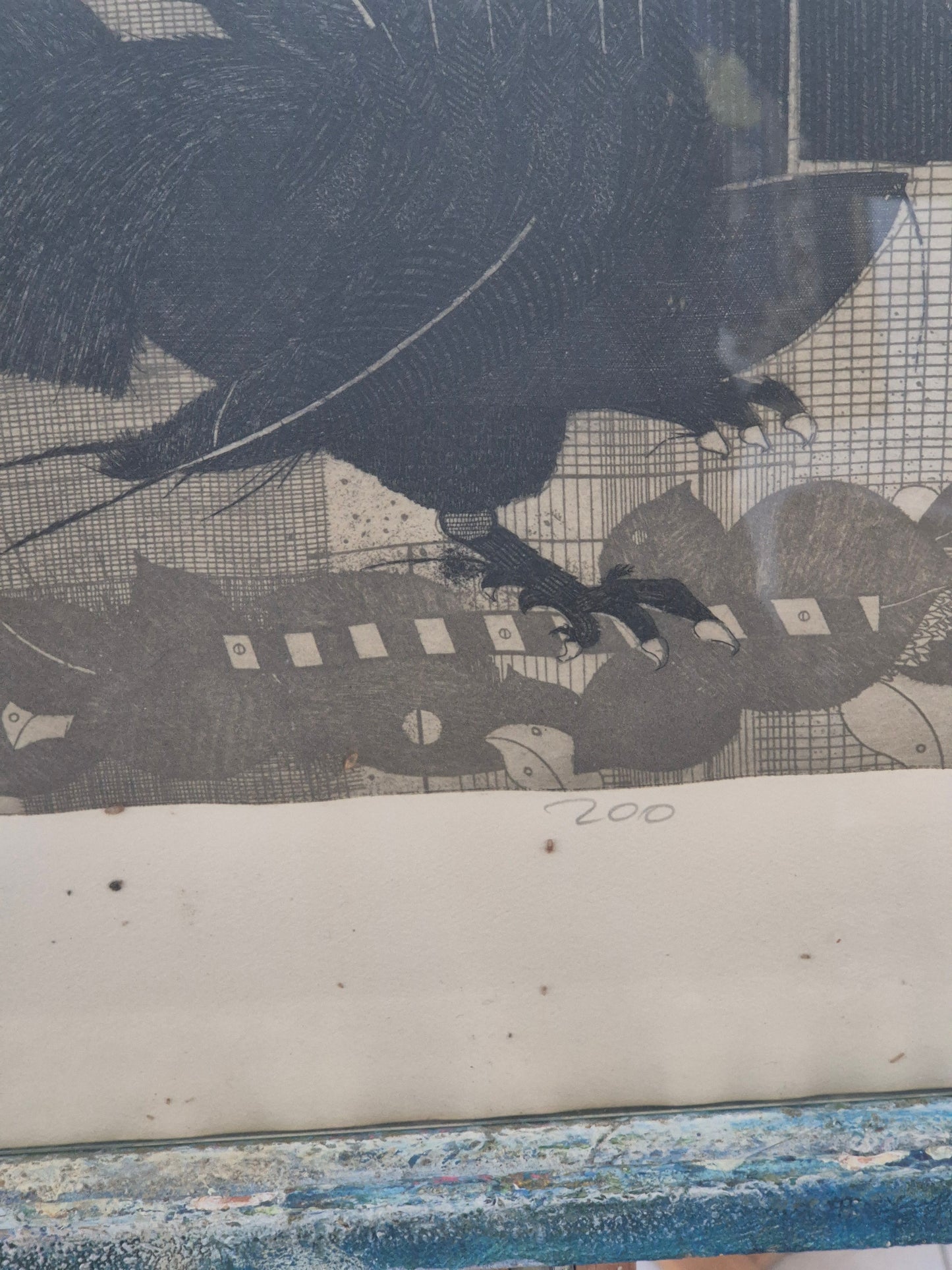 Karl Bianga (1930-2015) Farbradierung Handsigniert und Nummeriert 146/200