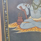 Buddhistische Indische Malerei Darstellung des Hindu Gottes 69x49cm