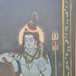 Buddhistische Indische Malerei Darstellung des Hindu Gottes 69x49cm