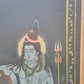 Buddhistische Indische Malerei Darstellung des Hindu Gottes 69x49cm