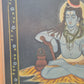 Buddhistische Indische Malerei Darstellung des Hindu Gottes 69x49cm