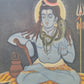 Buddhistische Indische Malerei Darstellung des Hindu Gottes 69x49cm