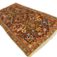 Perserteppich Orientteppich Handgeknüpfter Teppich Heris antik 210x116cm
