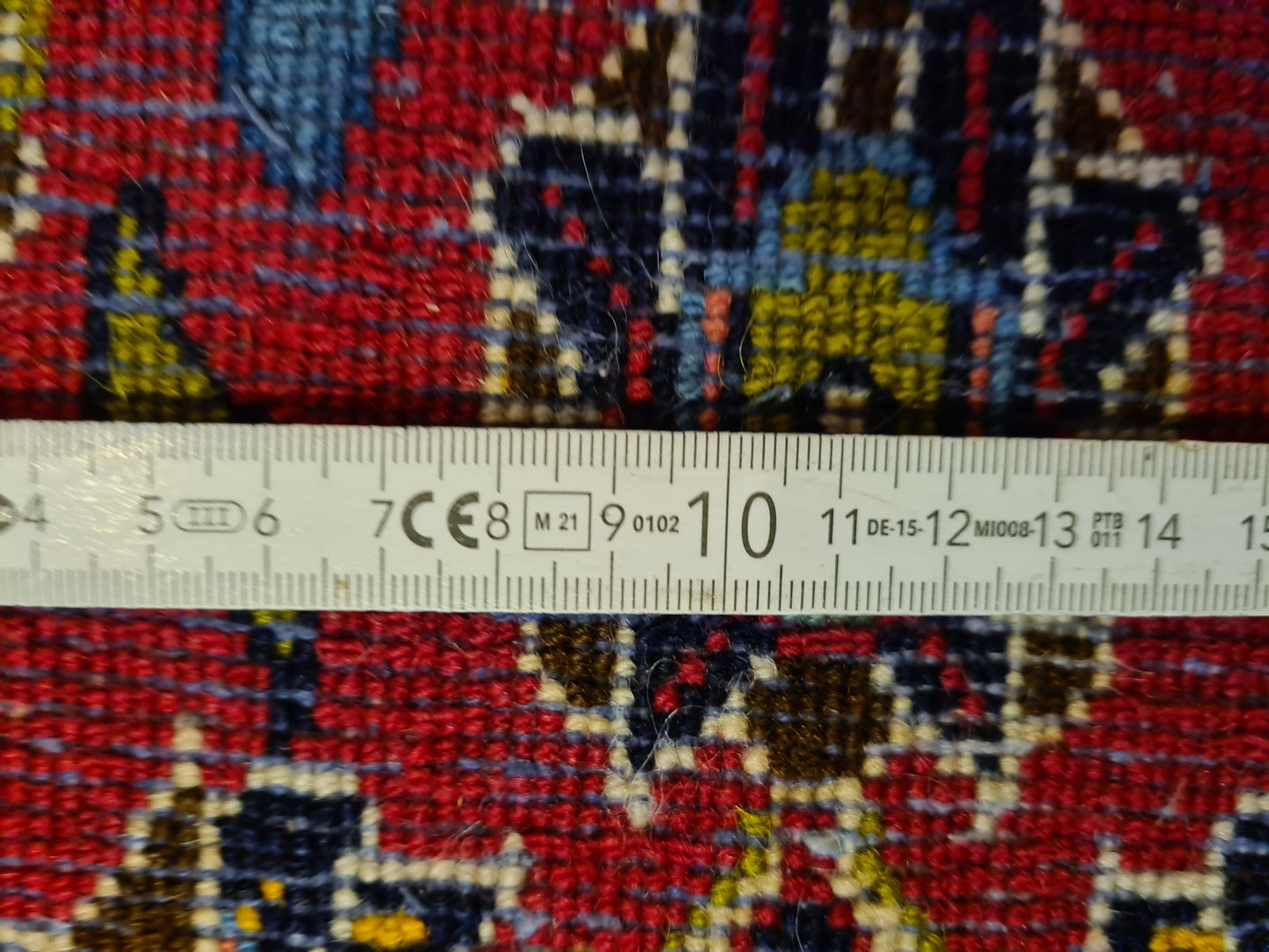 Perserteppich Orientteppich Handgeknüpfer Teppich Keshan Läufer 320x92cm