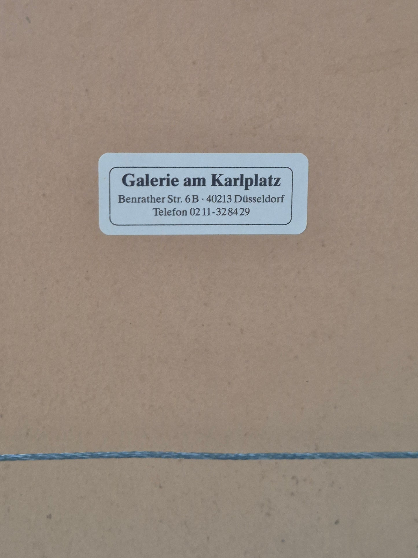 Düsseldorfer Schule (XX) Aquarellmalerei Alter Schlossturm Düsseldorf