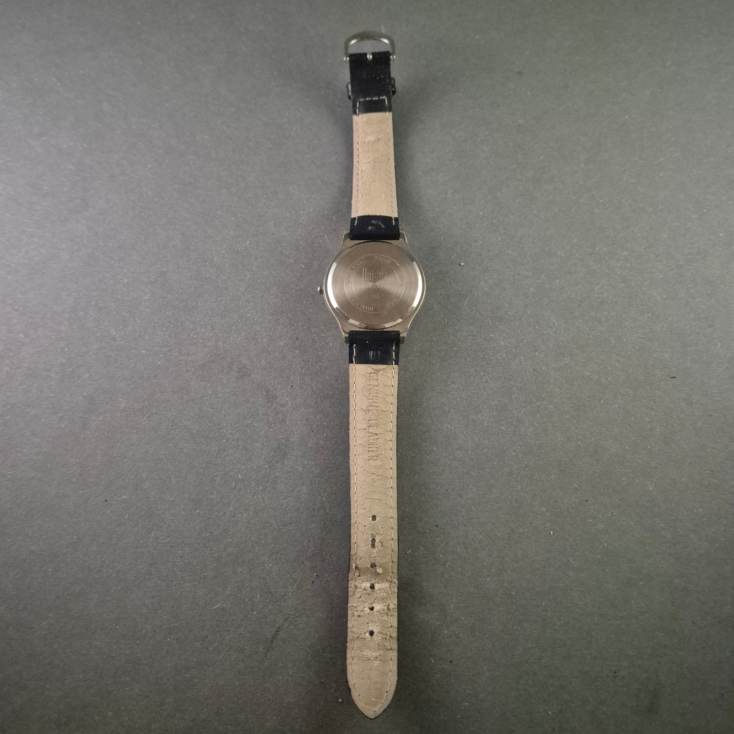 Schlichte Image Herrenarmbanduhr – Elegantes Design mit Lederarmband