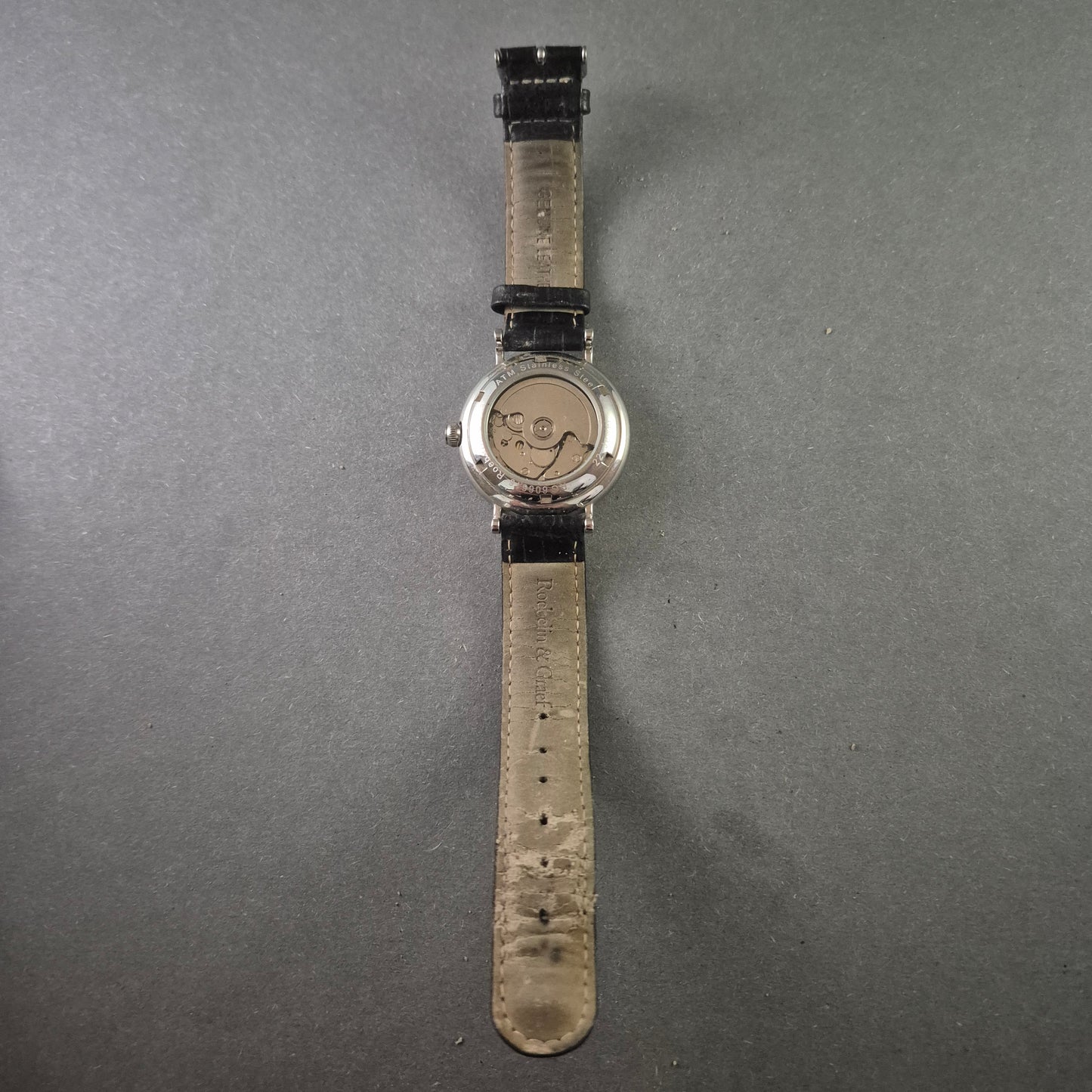 Elegante Roebelin & Graef Automatik Herrenuhr – Mondphase & Datumsanzeige