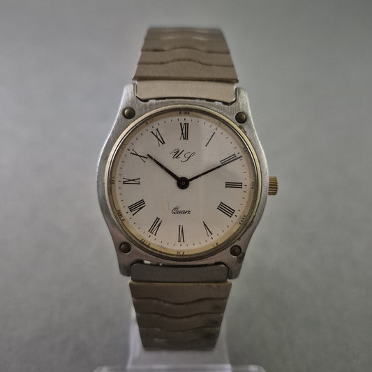 Klassische UG Quarzarmbanduhr – Eleganz mit römischen Ziffern