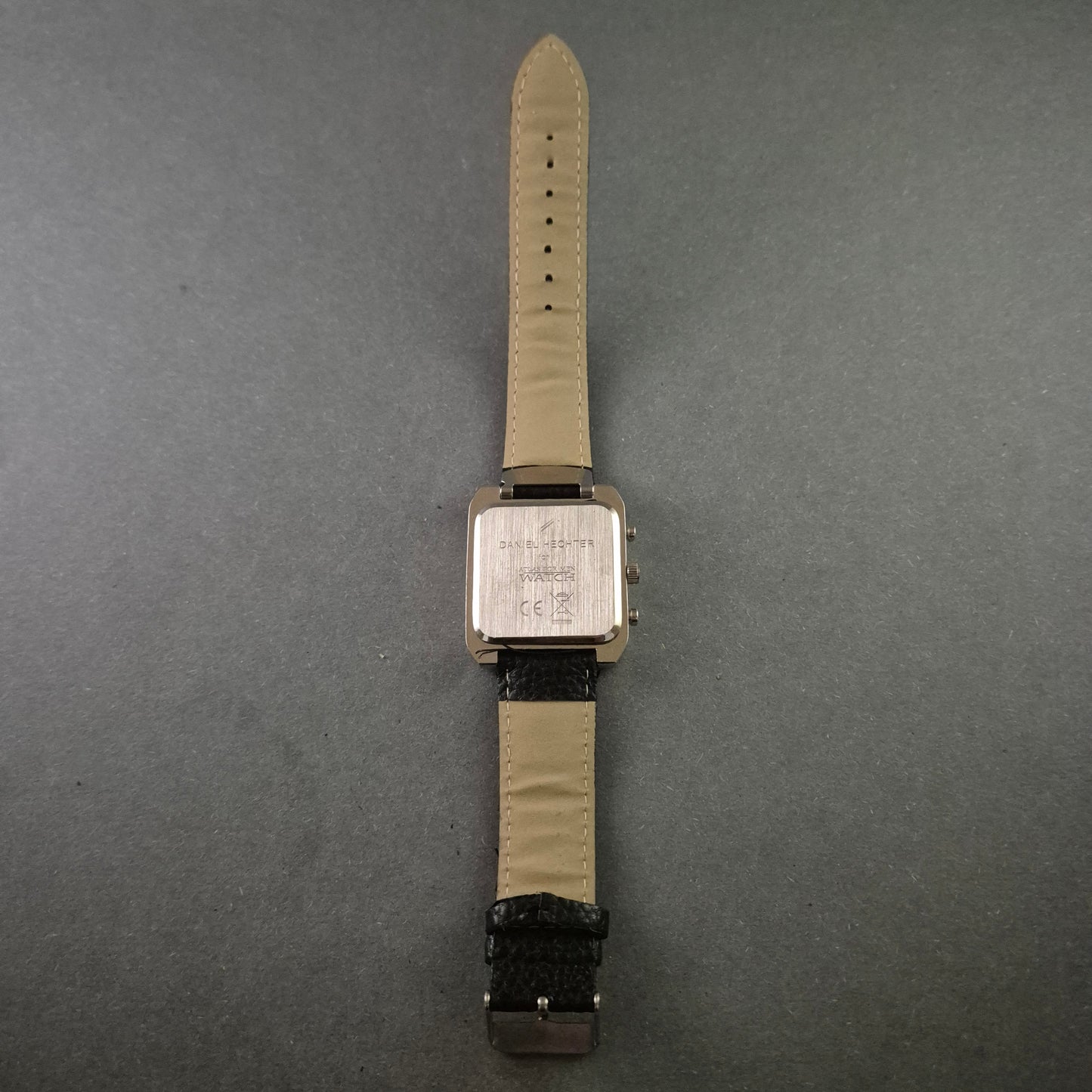 Daniel Hechter Chronograph – Stilvolle Herrenarmbanduhr mit eckigem Gehäuse