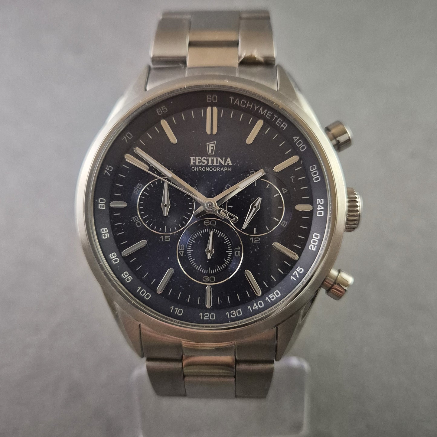 Festina Chronograph – Sportliche Herrenarmbanduhr mit Tachymeter