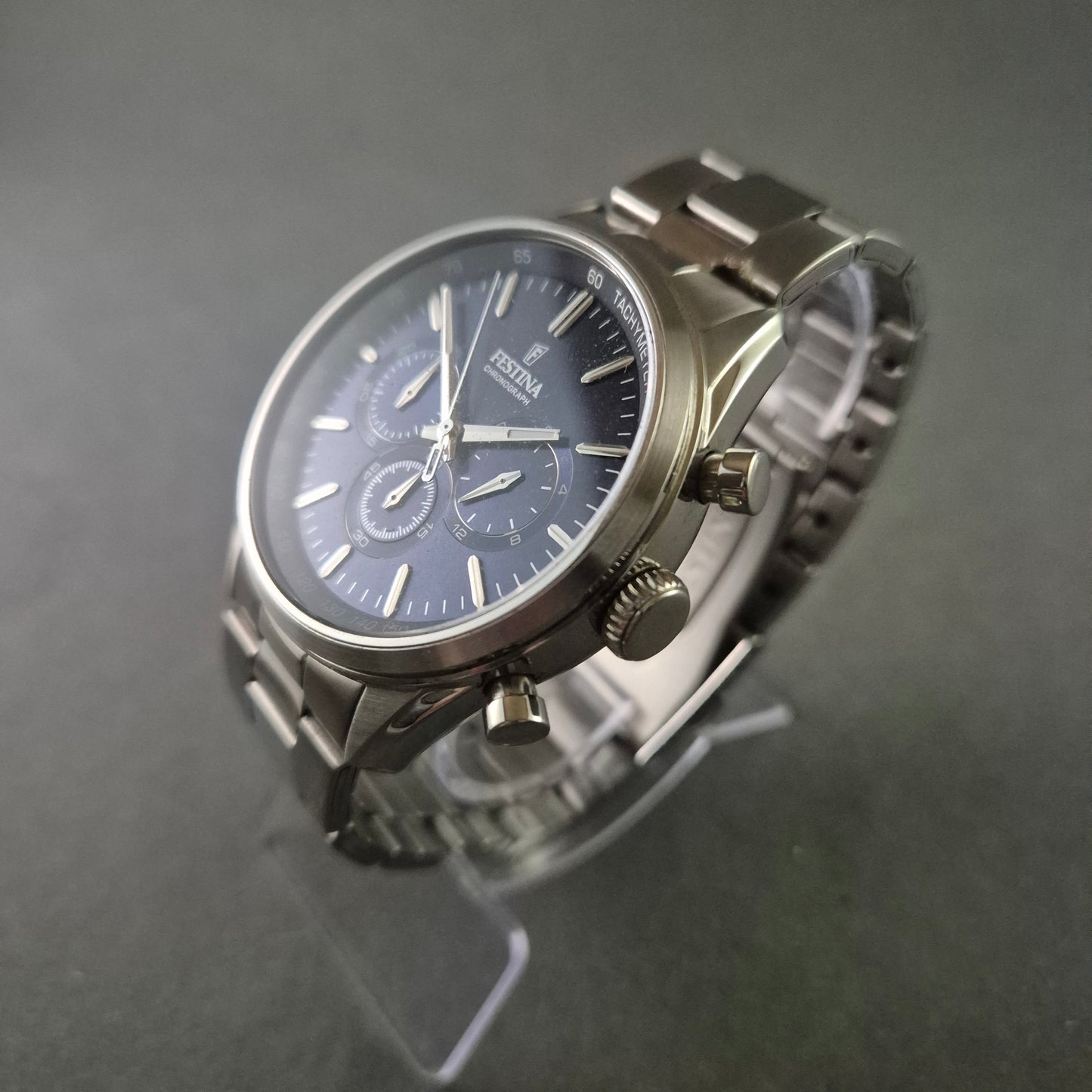 Festina Chronograph – Sportliche Herrenarmbanduhr mit Tachymeter