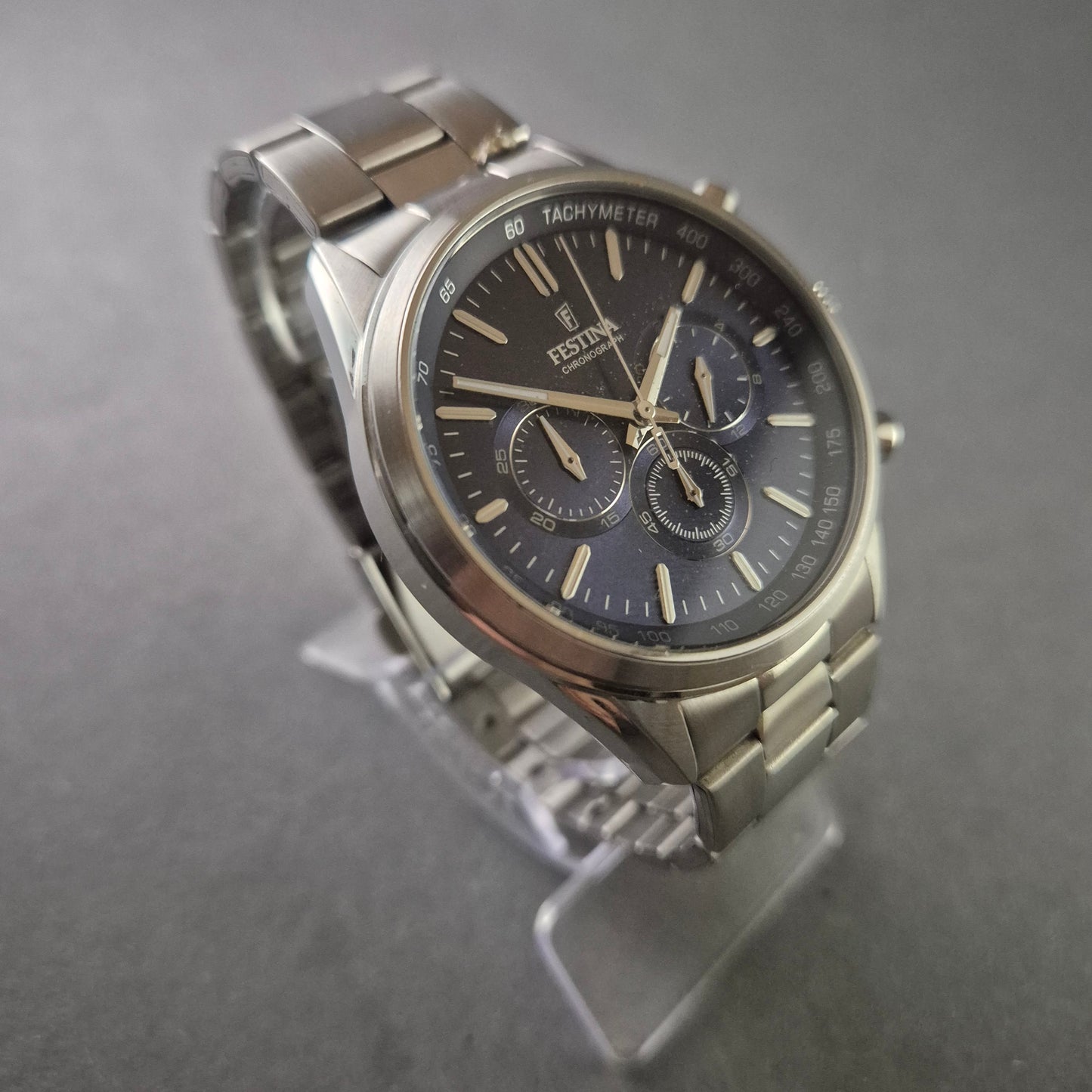 Festina Chronograph – Sportliche Herrenarmbanduhr mit Tachymeter