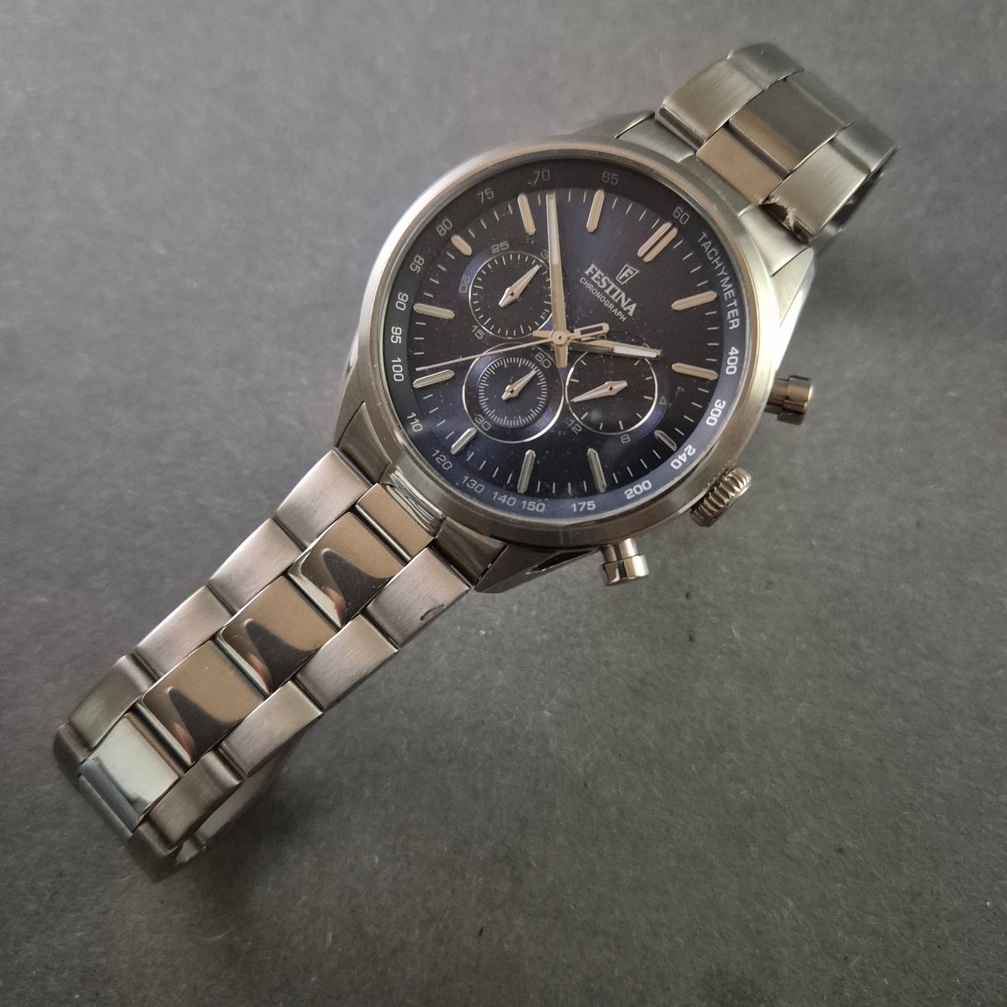 Festina Chronograph – Sportliche Herrenarmbanduhr mit Tachymeter