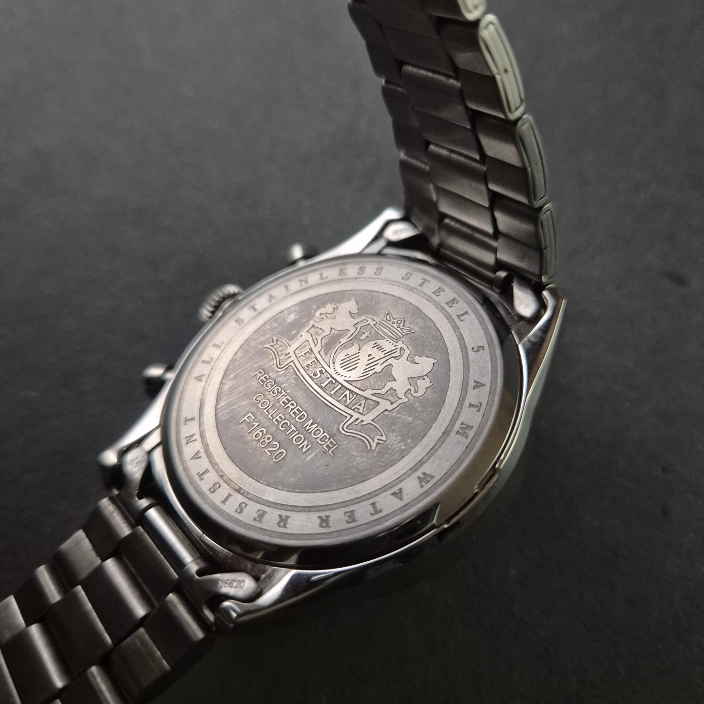 Festina Chronograph – Sportliche Herrenarmbanduhr mit Tachymeter