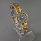 Elegante Damenarmbanduhr von Charle Coutier – Gold-Blaues Design