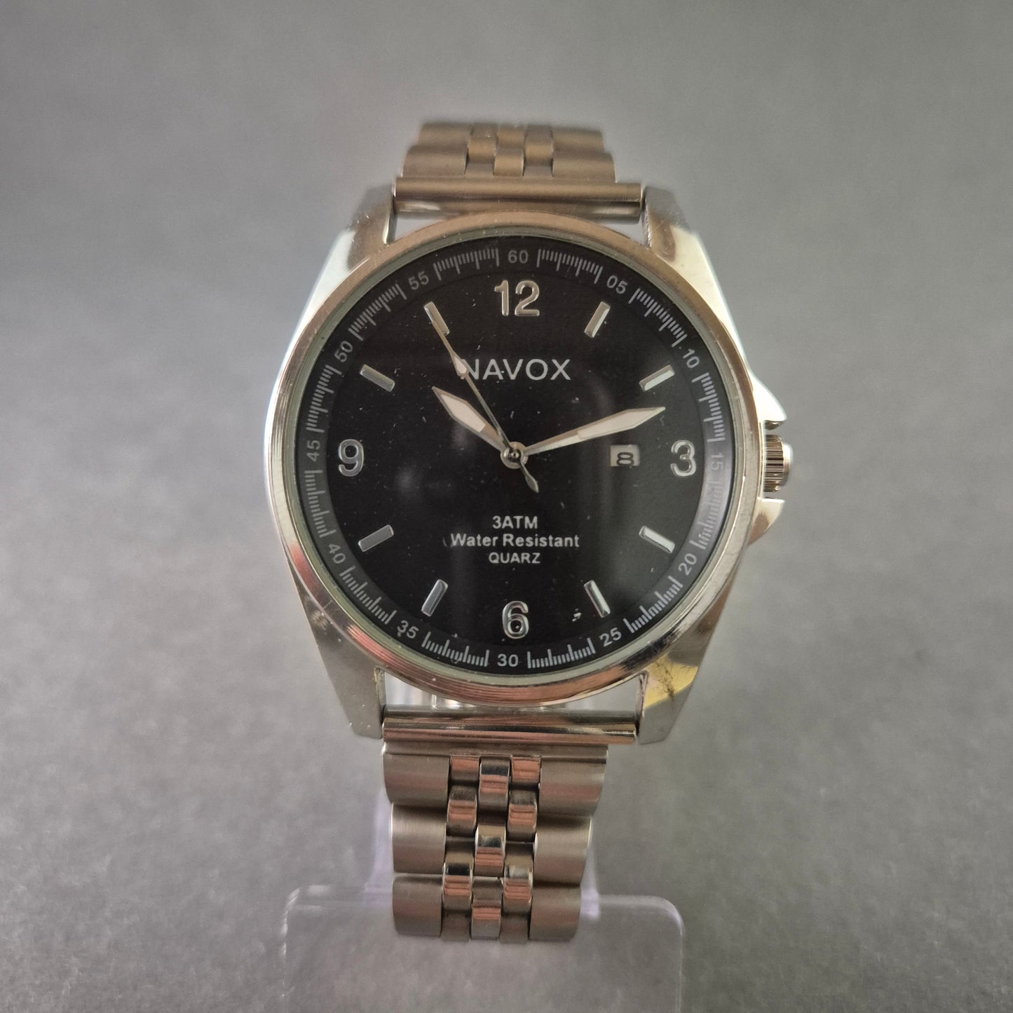 Sportliche JAVOX Herrenarmbanduhr – Robustes Edelstahlgehäuse