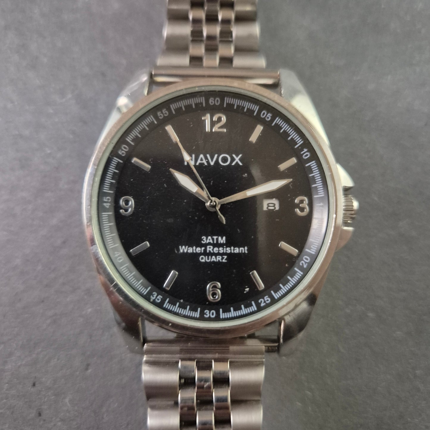 Sportliche JAVOX Herrenarmbanduhr – Robustes Edelstahlgehäuse