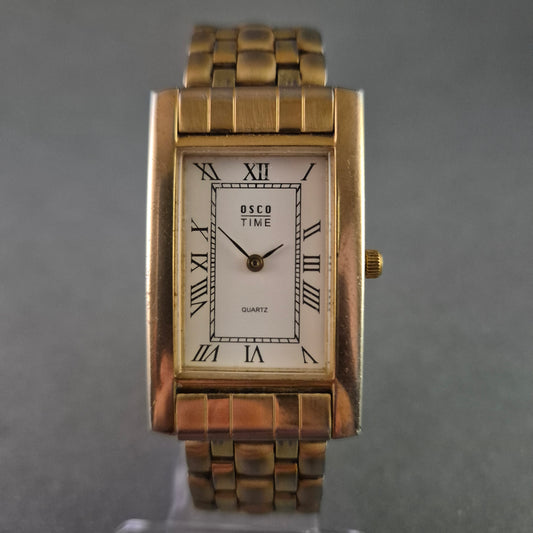 Elegante OSCO TIME Damenarmbanduhr – Klassisches Design mit römischen Ziffern