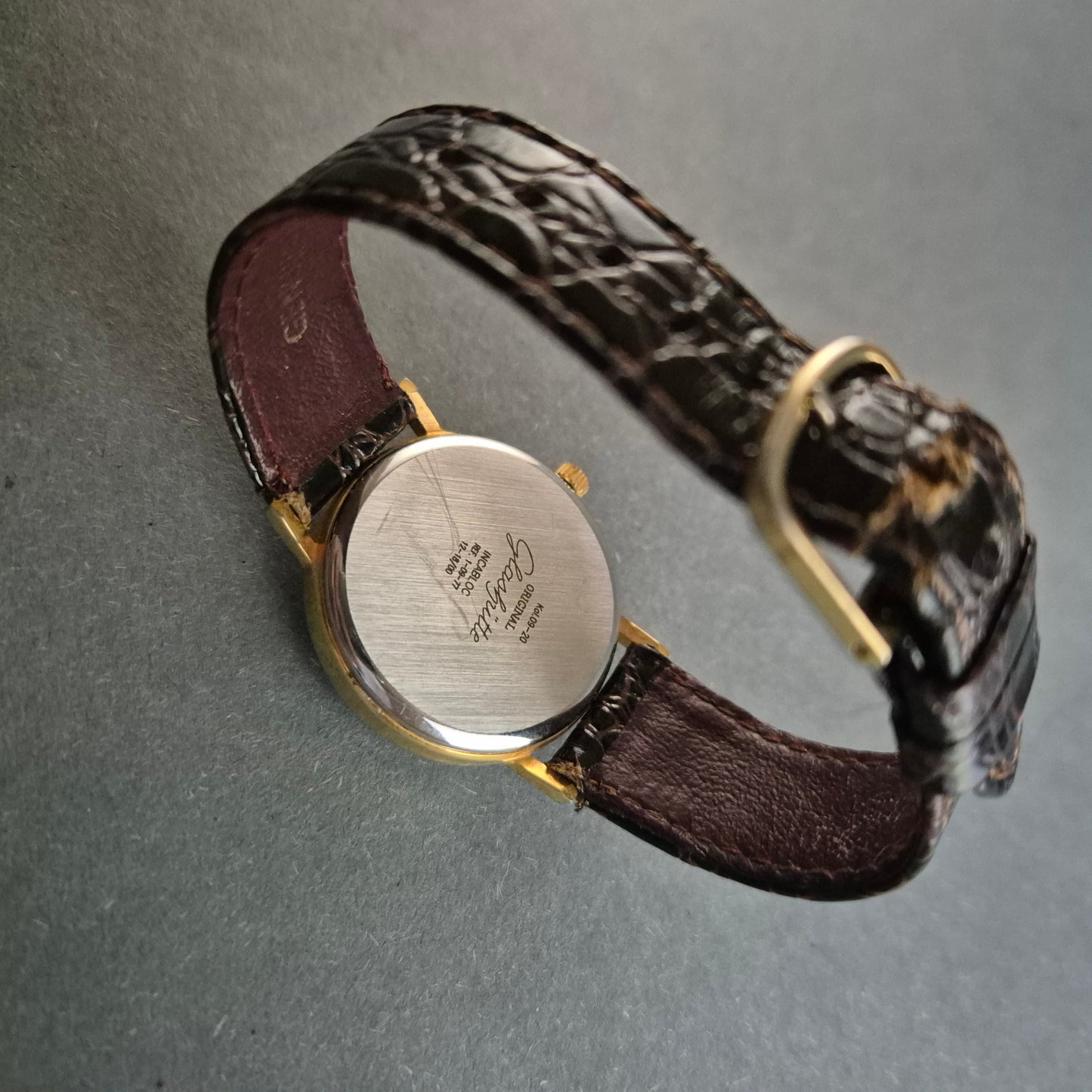 Elegante Glashütte Herrenarmbanduhr – Klassisches Design mit 17 Rubinen