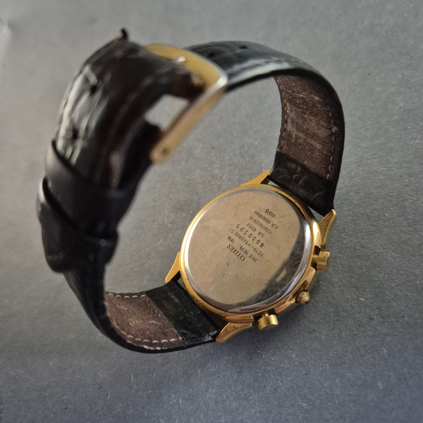 Citizen Herren-Chronograph – Klassisches Design mit römischen Ziffern