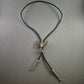 Vintage Bolo Tie mit Adler-Motiv – Western-Style mit Türkis-Akzenten