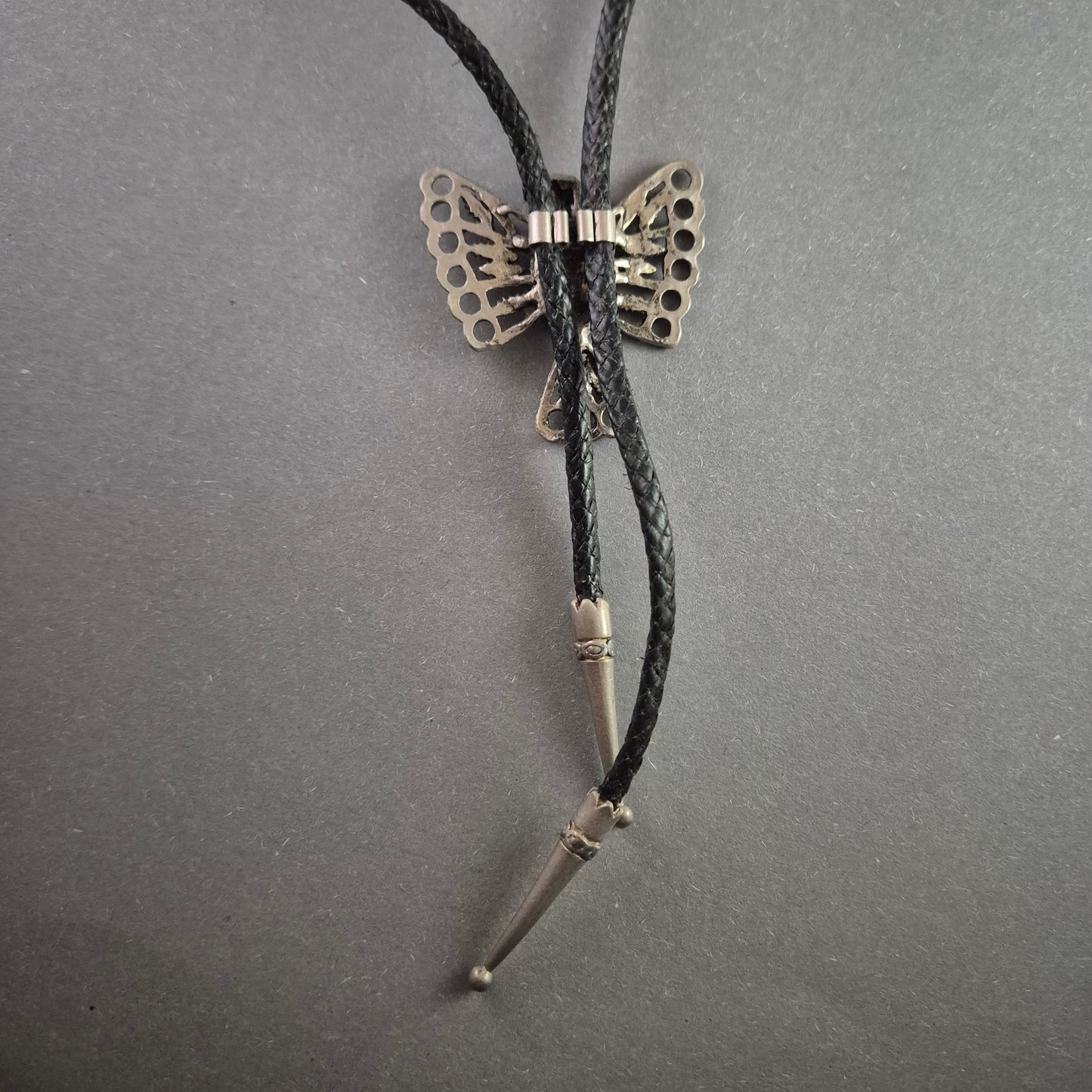 Vintage Bolo Tie mit Adler-Motiv – Western-Style mit Türkis-Akzenten