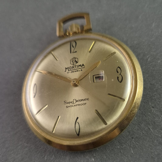 Elegante Mortima Taschenuhr – Klassisches Design mit Automatikwerk
