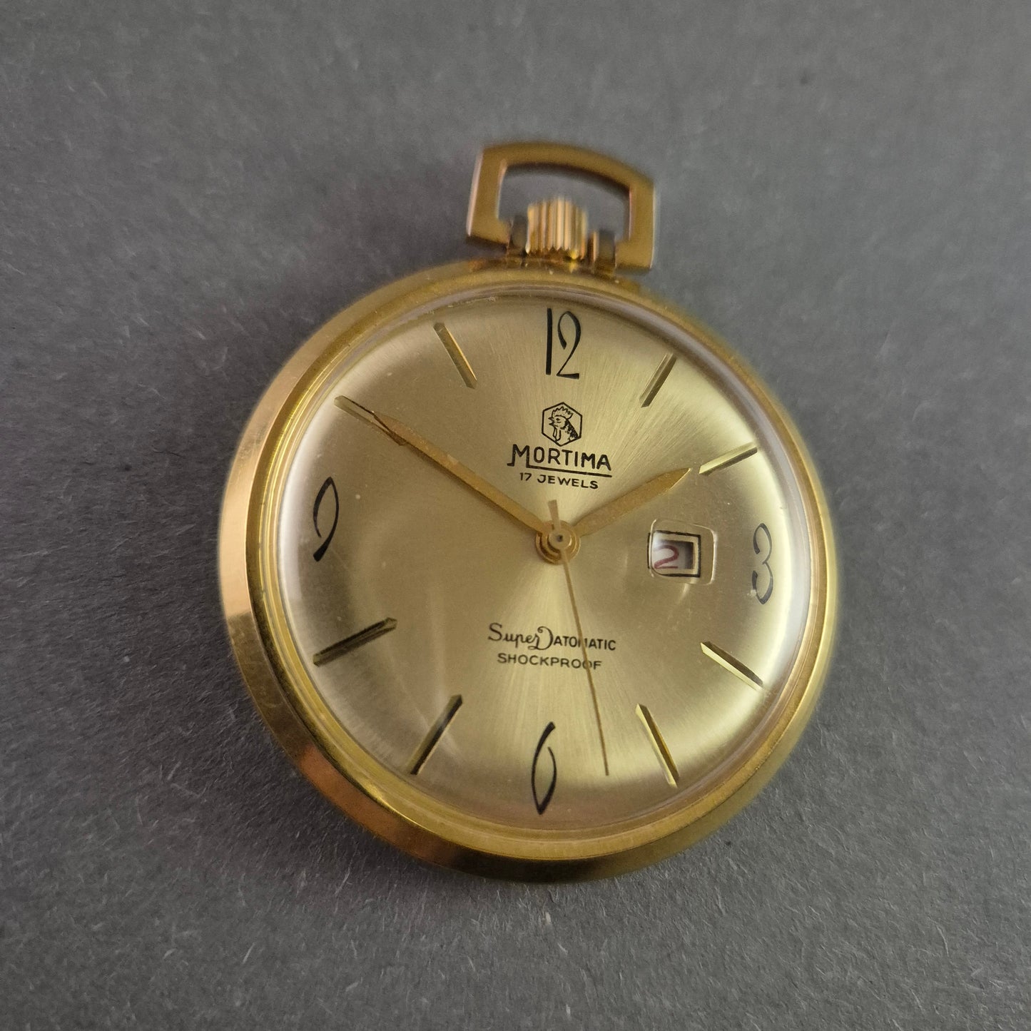 Elegante Mortima Taschenuhr – Klassisches Design mit Automatikwerk