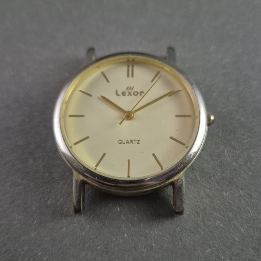 Minimalistische Lexon Herrenarmbanduhr – Klassisches Design mit Quarzwerk