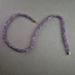 Elegante Amethyst-Kette mit Vintage-Schraubverschluss - ca. 22 g